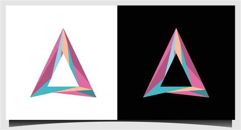 triangle colorful logo design template 5099922 Vector Art at Vecteezy