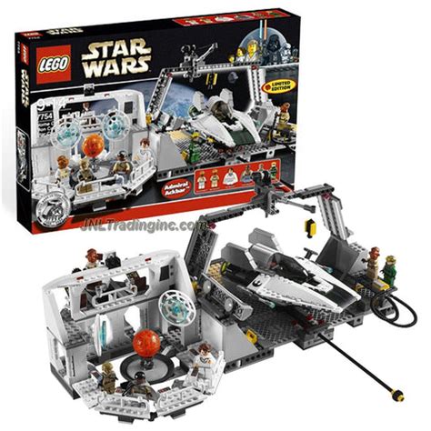 Lego Star Wars Series Set #7754 - HOME ONE MON CALAMARI STAR CRUISER w – JNL Trading