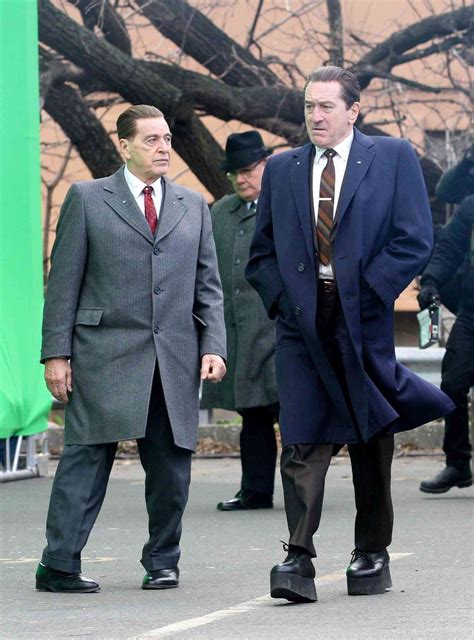 Robert De Niro Wears Platform Shoes To Tower Over Al Pacino