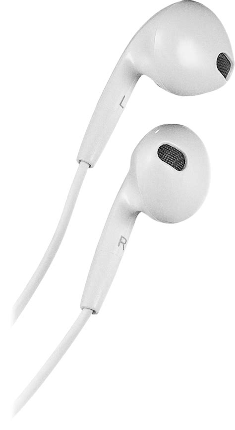 Insignia™ Wired Earbud Headphones Off-white NS-CAHEP2 - Best Buy