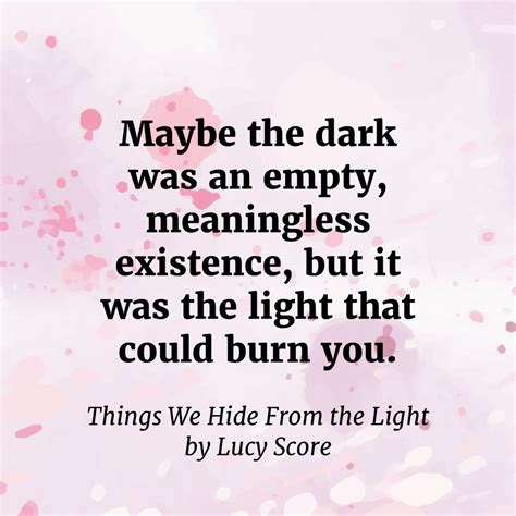 ⭐️⭐️⭐️⭐️⭐️ REVIEW: Things We Hide From the Light by Lucy Score – Jeeves ...