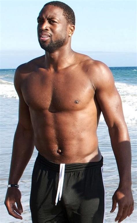 Shirtless NBA Players — Dwyane Wade of the Miami Heat