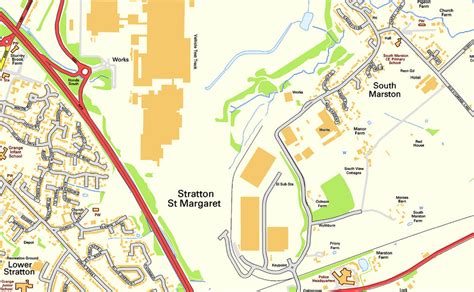 Swindon Street Map | I Love Maps