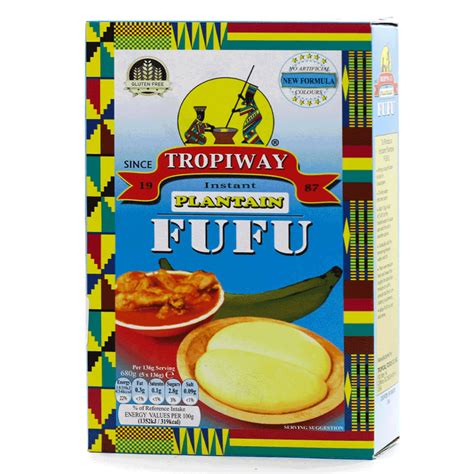 Tropiway plantain Fufu 680g - Ellas Food