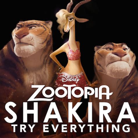 Shakira shares "Try Everything" from Disney's Zootopia | The Disney Blog