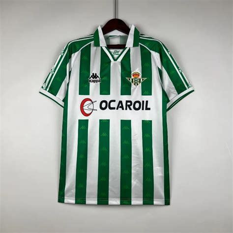 Retro 1995-96 Real Betis Soccer Jersey Home - Soccer Jersey Yupoo