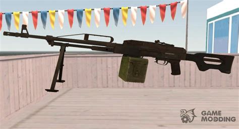 Battlefield 4 PKP Pecheneg for GTA San Andreas