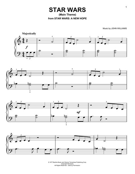 Star Wars (Main Theme) | Sheet Music Direct