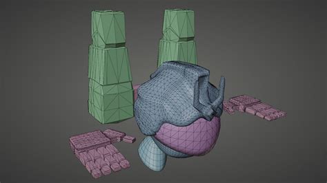 3D model Mecha Kirby from Kirby Return to Dreamland VR / AR / low-poly | CGTrader