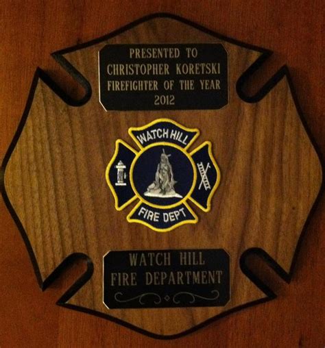 WHFD Holds Awards Banquet - Watch Hill Fire Department