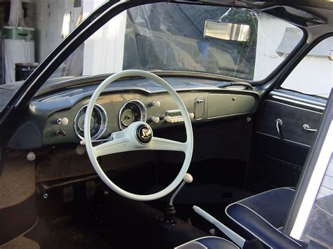 '56 Volkswagon Karmann Ghia Lowlight Hardtop interior (1600×1200)