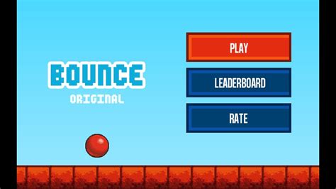 The classic bounce game is back on android - YouTube