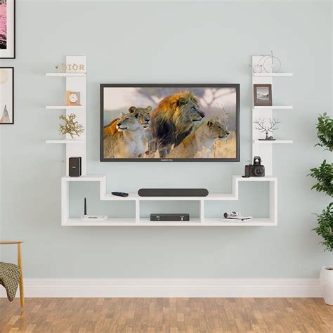 Engineering Wood Wall Mounted Wooden Tv Unit at Rs 5499/piece in Noida ...