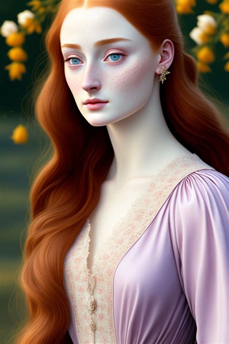 bouncy-mule791: Sansa Stark, looks like Sansa Stark, face reference Sansa Stark, resembles Sansa ...
