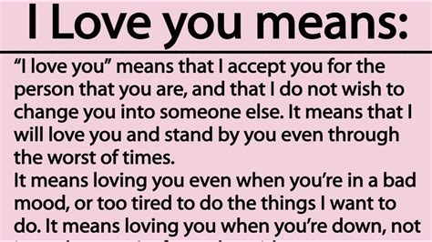 What Does "I Love You" Mean? - Tomorrows Edge