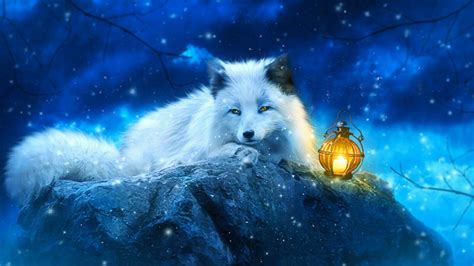 White Fox Wallpapers - Wallpaper Cave