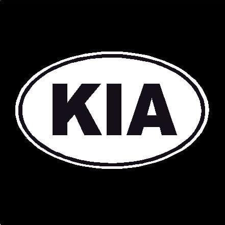 KIA Oval Decal - Pro Sport Stickers