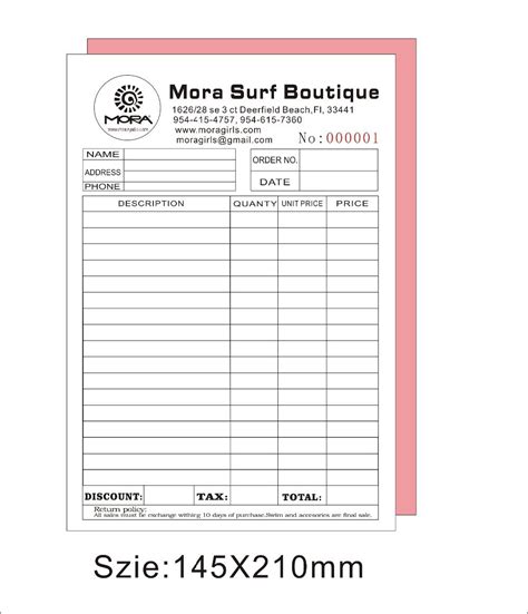 Custom Carbon Invoices * Invoice Template Ideas