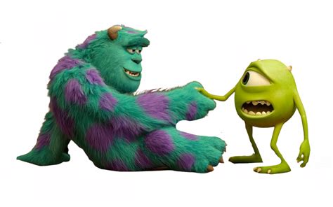 Mike meets Sully by DracoAwesomeness on DeviantArt