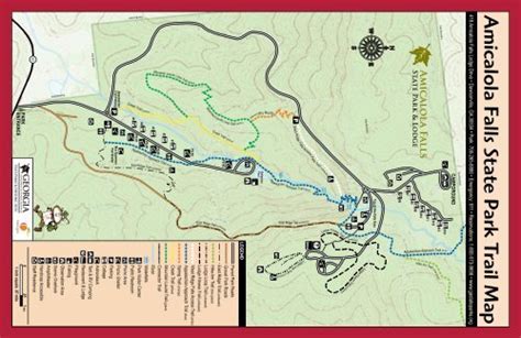 Amicalola Falls State Park Trail Map