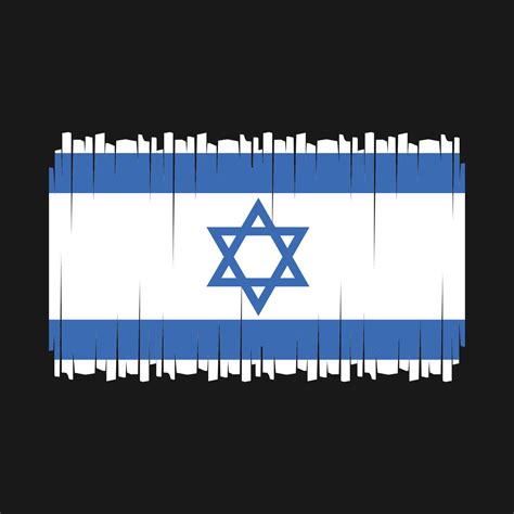 Israel Flag Vector 21981012 Vector Art at Vecteezy