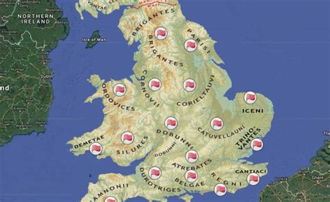 Iron Age Tribes of Southern Britain - Interactive Map