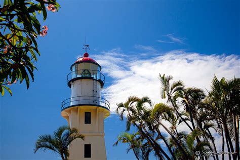 Diamond Head Lighthouse - Oahu - Jeffrey Favero Fine Art Photography