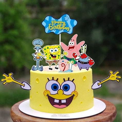 9 Pcs Limited Edition Cake Topper-Cartoon Theme Cake Topper For Theme Birthday Party Decoration ...