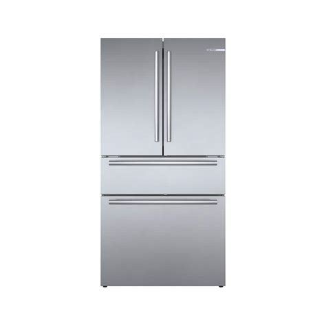 Bosch 800 Series 36 in. 21 cu. ft. Smart Counter Depth French Door Bar ...