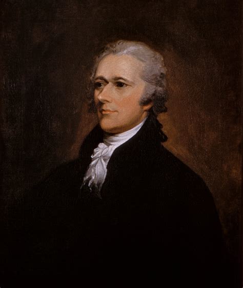 Portrait of Alexander Hamilton, painting by John Trumbull