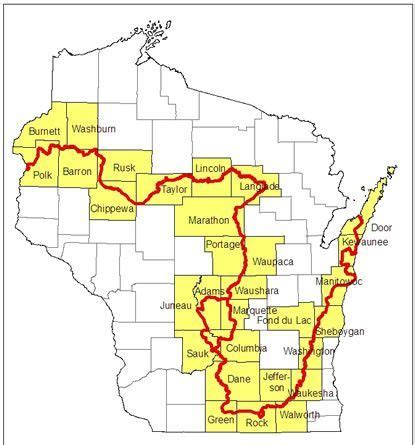 Wisconsin's Ice Age Trail is a 1,000 mile footpath (entirely in ...