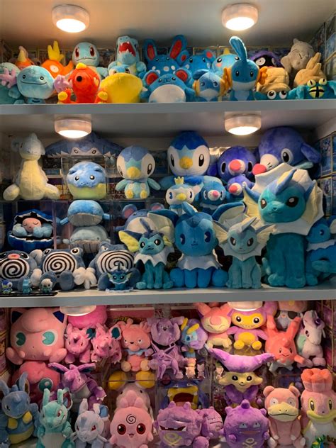 (Most of) My plush collection! : r/pokemon