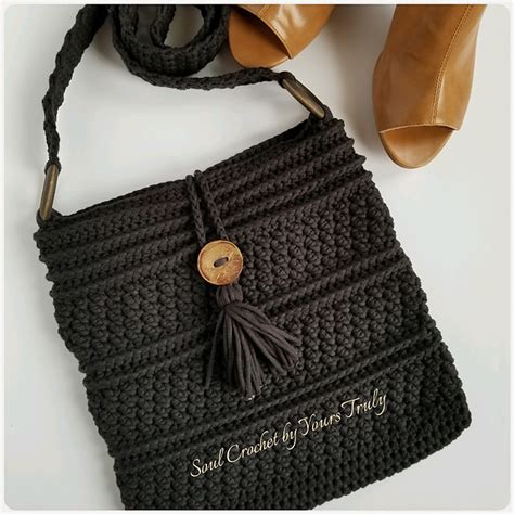 Ravelry: The Cobble Crossbody Bag pattern by Soul Crochet by Yours Truly