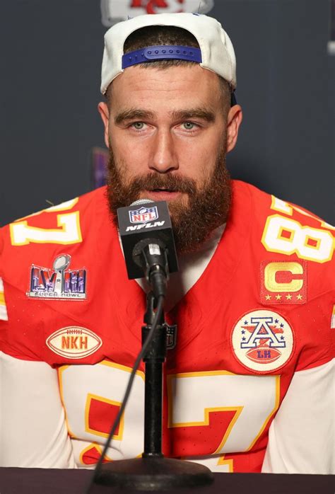 Why Travis Kelce Hasn’t Shaved His Beard ‘Since Before Christmas’ | Us ...