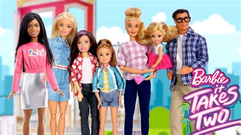 Barbie Family Dreamhouse - It Takes Two Doll Adventures - YouTube