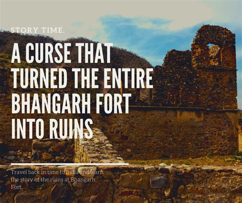 Story Time: A Curse that Turned the Entire Bhangarh Fort into Ruins — CastlesandTurrets ...