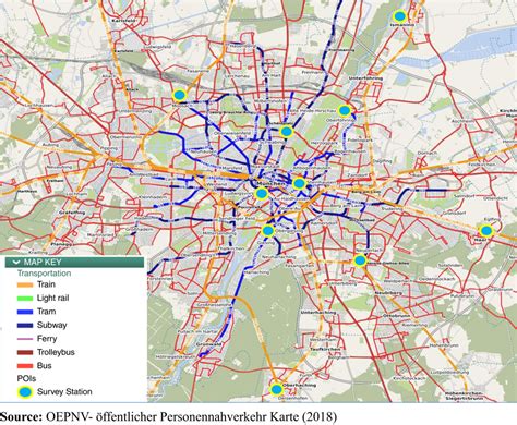 Munich Public Transport System Map - Transport Informations Lane