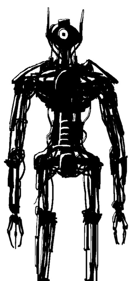 Robot Silhouette Concept by CKnighTF on DeviantArt