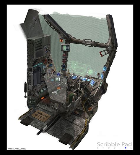 Spaceship Cockpit concept art | Spaceship Interior | Pinterest | Spaceships, Rigs and Art art