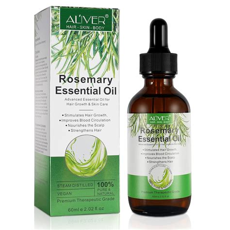 Buy Rosemary Hair Growth Oil, Hair Loss Treatment, Stimulates Hair Growth, Strengthens Hair ...