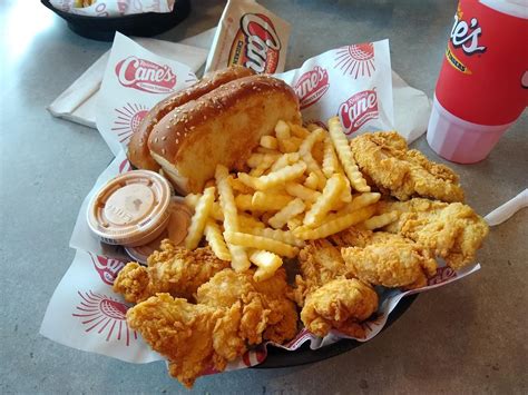 Cane's Chicken menu in Springfield, Illinois, USA