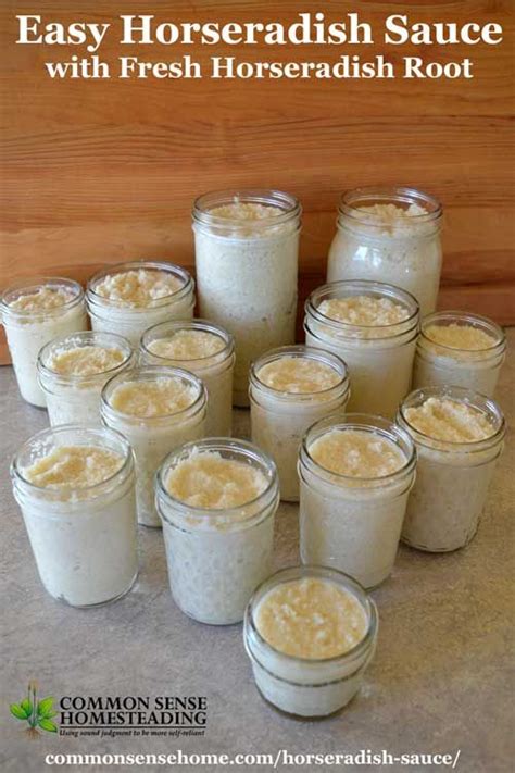 Easy Horseradish Sauce Recipe with Fresh Horseradish Root | Recipe ...