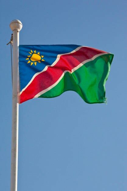 Premium Photo | Flag of namibia