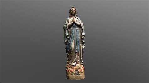 St. Mary statue - Download Free 3D model by blade81tabris [d680bab ...