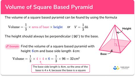 Volume Of A Triangular Pyramid Formula