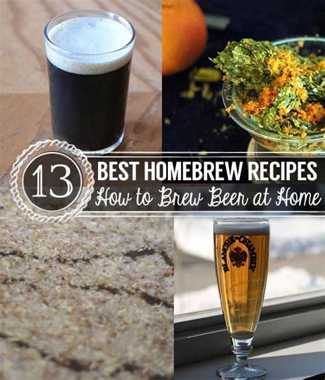 13 Homebrew Recipes To Make Beer At Home | Homesteading | Beer brewing recipes, Homebrew recipes ...