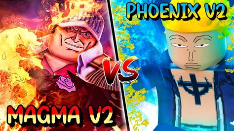 Phoenix Awaking Vs Magma Awakening - Blox Fruits - YouTube