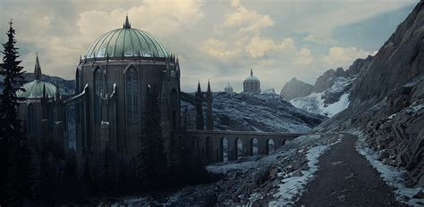 Matte painting portfolio :: Behance