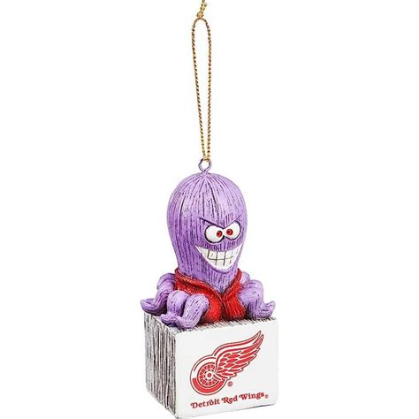 Detroit Red Wings Team Mascot Ornament - SportMascots.com