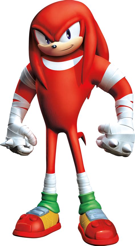 Knuckles The Echidna - Sonic Boom, Hero, Strength, Friends, Adventure PNG